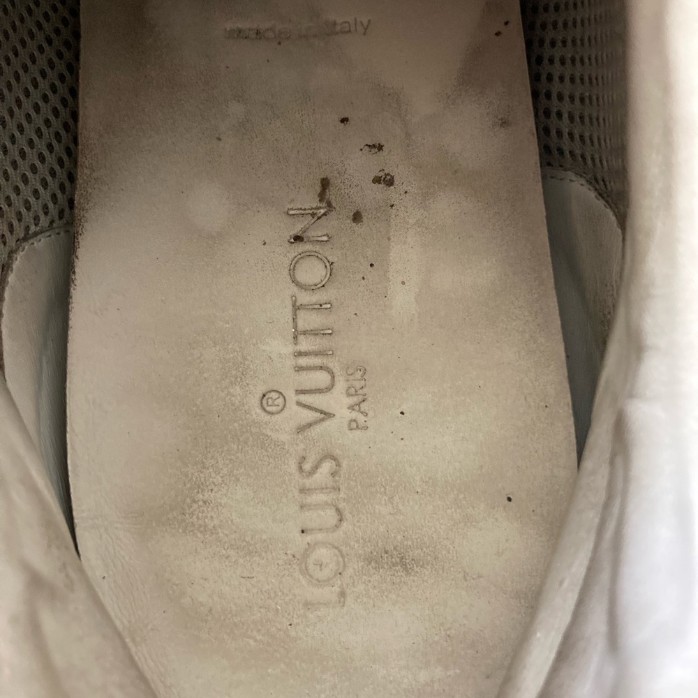 Maroon Louis Vuitton Sneakers - Picture 3 of 5